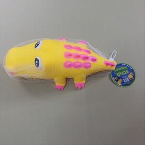 PPNC Squishy Chomp Chomp Gator Kids OS Yellow NWT Sensory Toy